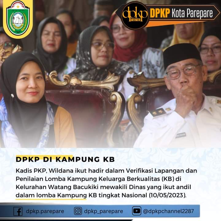 DPKP Parepare Turut Sukseskan Verifikasi Lapangan Lomba Kampung KB Tingkat Nasional 